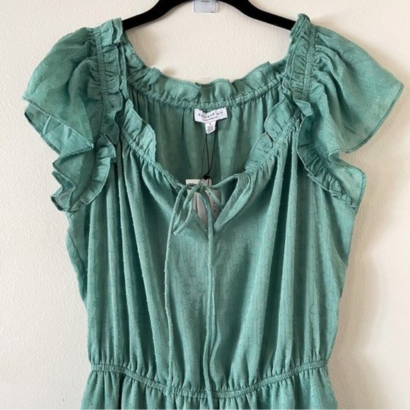 Current Air Ruffle Tie Neck Dress - Picture 3 of 8